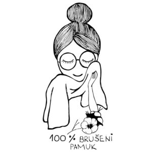 Materijal za froncla majice je 100% brušeni pamuk Devojičica sa froncla komadom pamuka
