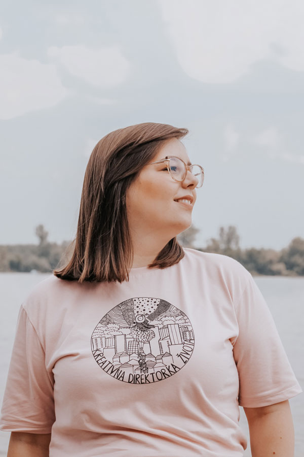 Comfort majica Kreativna direktorka života - Slika 3