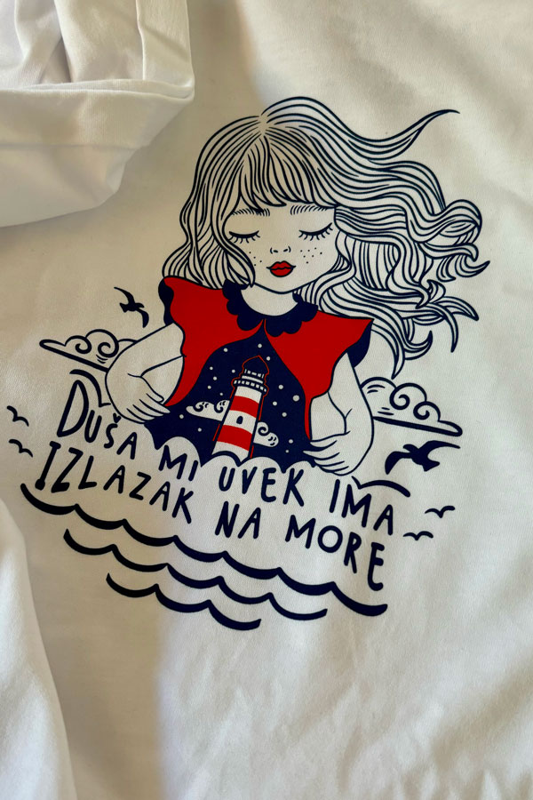Majica Duša mi uvek ima izlazak na more - Slika 2