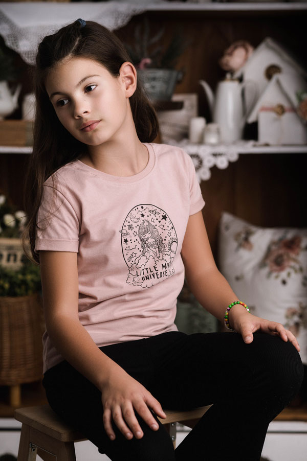 Majica za devojčice Little miss universe - Slika 3