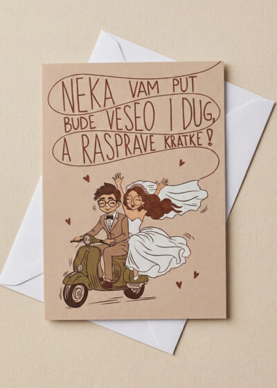 Čestitka Veseo i dug put