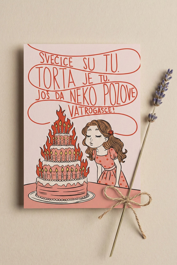 Čestitka Nek neko pozove vatrogasce - Slika 2