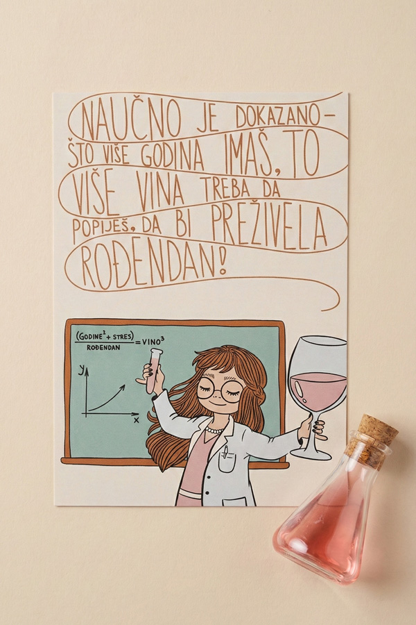 Čestitka Više vina - Slika 2